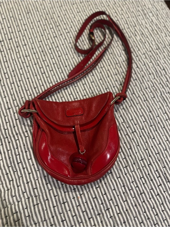 See By Chloe Handbags - See By Chloe Red Leather Toggle Crossbody Bag